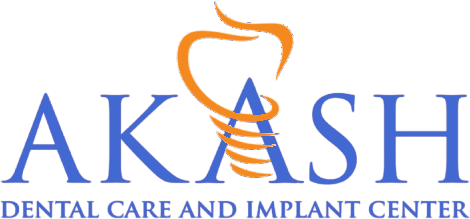 akash dental care implant center logo