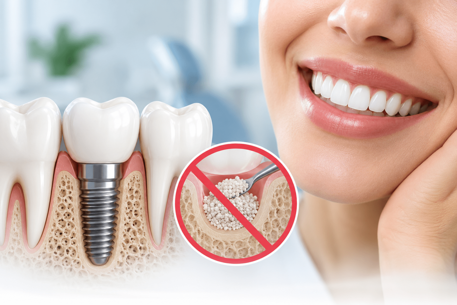 Dental Implants Without Bone Grafting