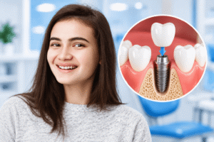 Replace a Missing Tooth With Dental Implant